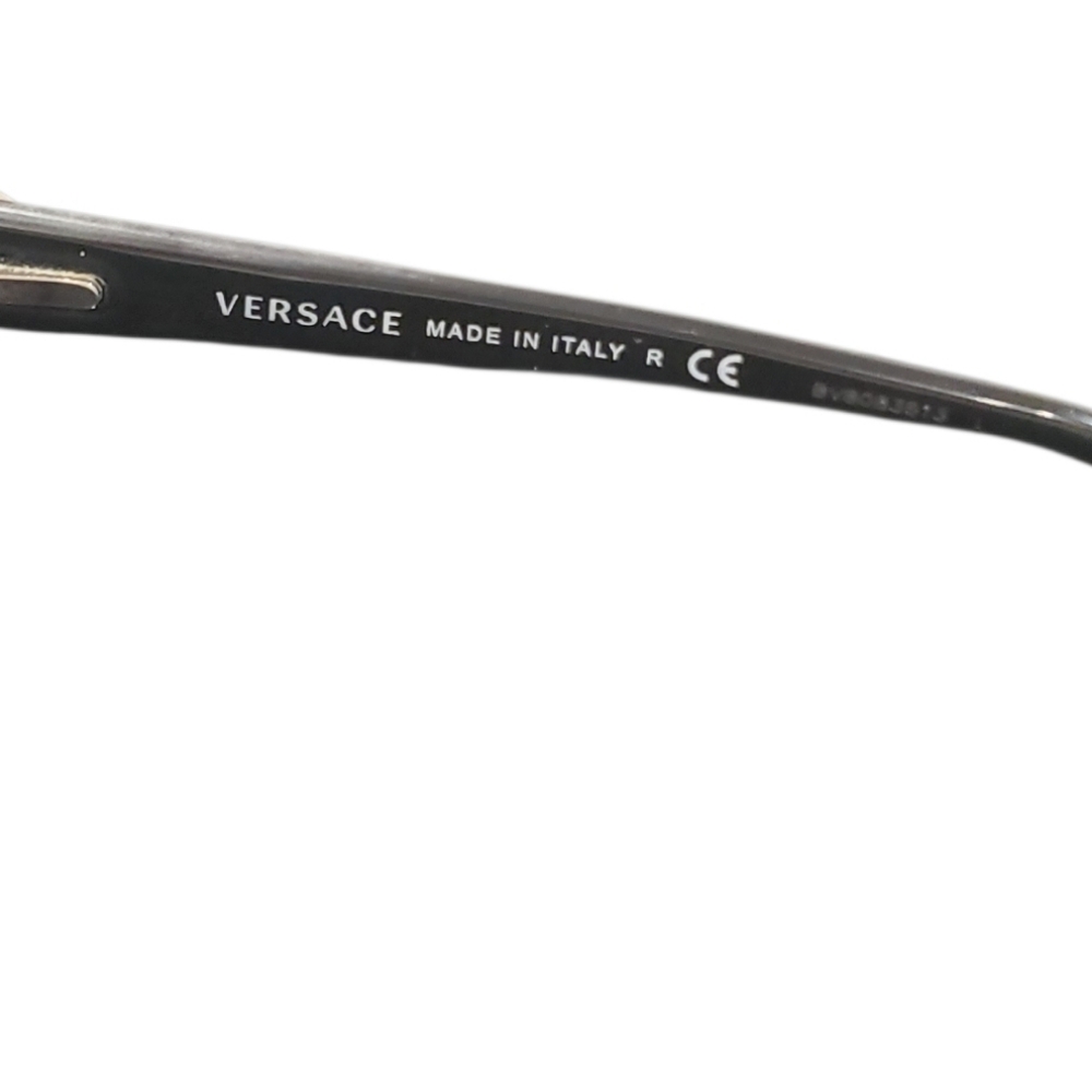 Vintage Versace Eyeglass Frames Glasses with Medusa & Swarovski Crystals - Picture 5 of 15